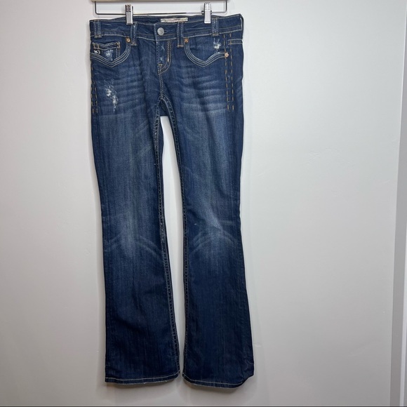 Low-rise Bootcut Oaxaca MEK Jeans - Picture 1 of 7
